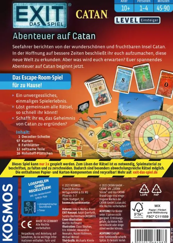 EXIT® Abenteuer auf Catan