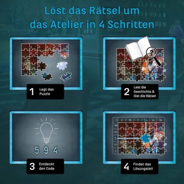 EXIT - Puzzle: Das verborgene Atelier