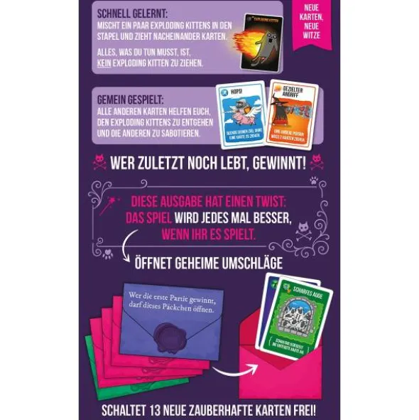 Exploding Kittens: Fluch & Segen