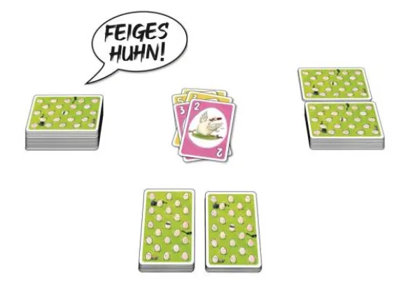 Feiges Huhn!