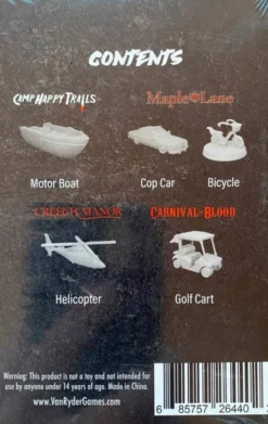 Final Girl Board Game: Series 1 - Vehicle Miniatures (Exp.) (engl.)
