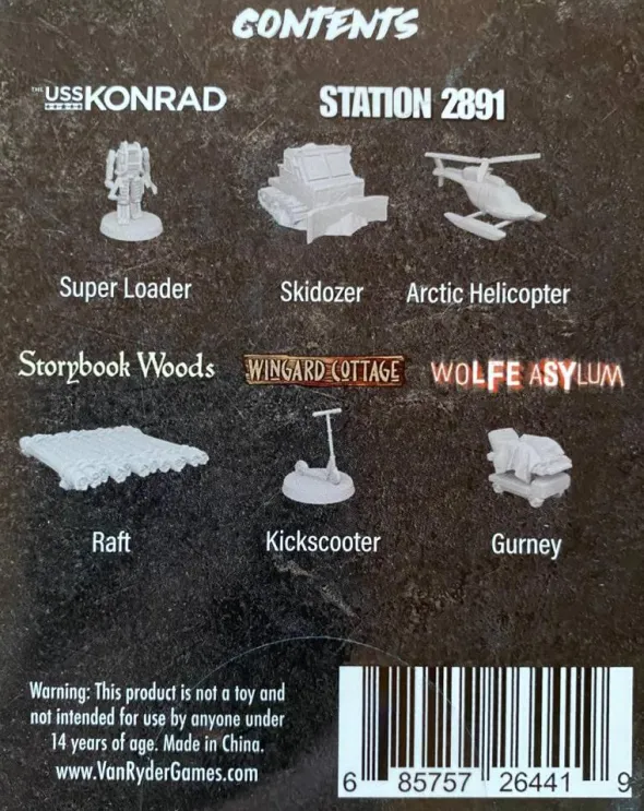 Final Girl Board Game: Series 2 - Vehicle Miniatures (Exp.) (engl.)