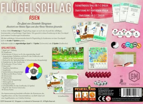 Flügelschlag Asien (Erw.)