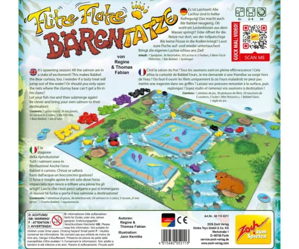 Flitze Flatze Bärentatze (international)