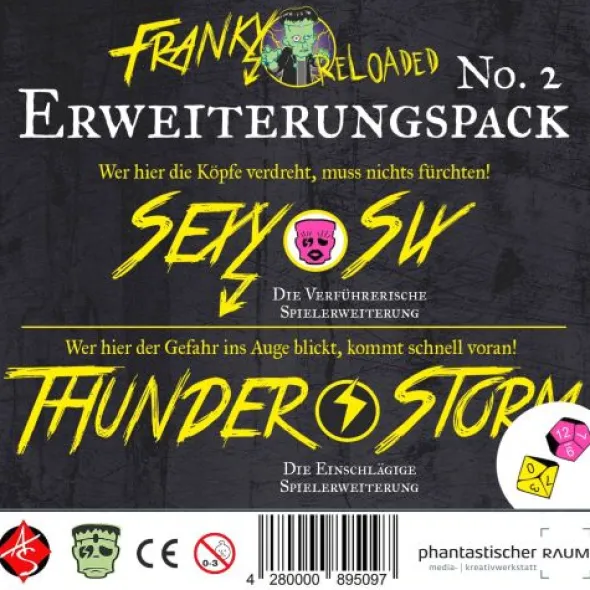Franky Reloaded: Sexy Six & Thunder Storm (deutsch/engl.) (Erw.