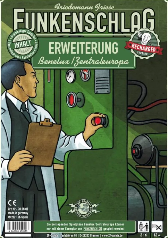 Funkenschlag: Benelux/Zentraleuropa (Recharged) (Erw. 2)