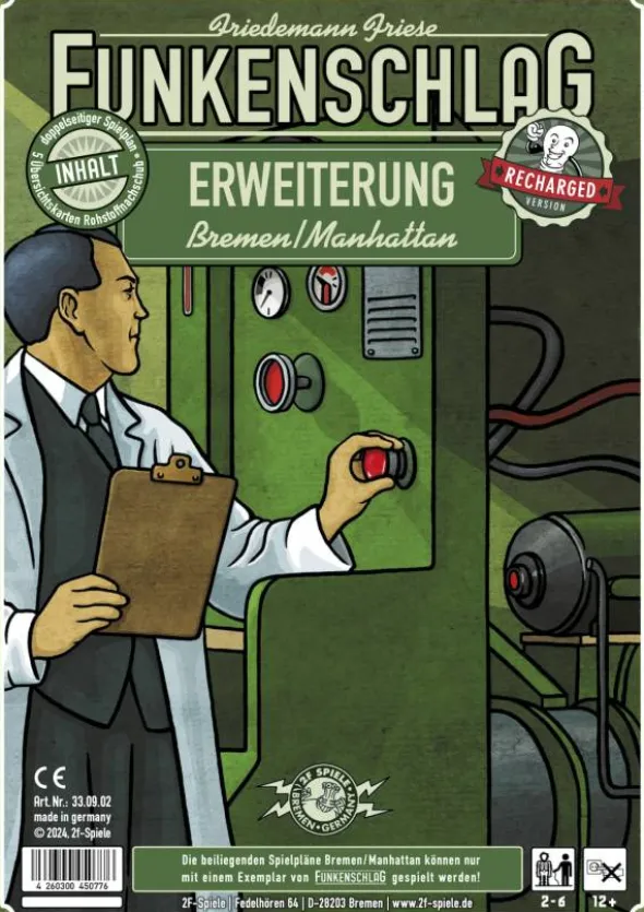 Funkenschlag: Bremen/Manhattan (Recharged Version) (Erw. 15)