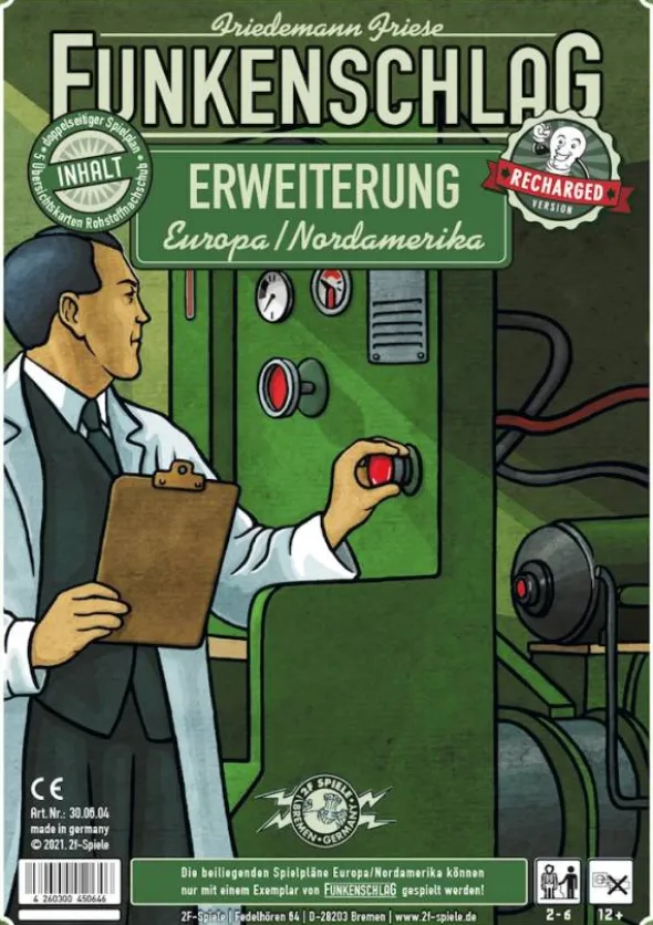 Funkenschlag: Europa/Nordamerika (Recharged Version) (Erw. 13)