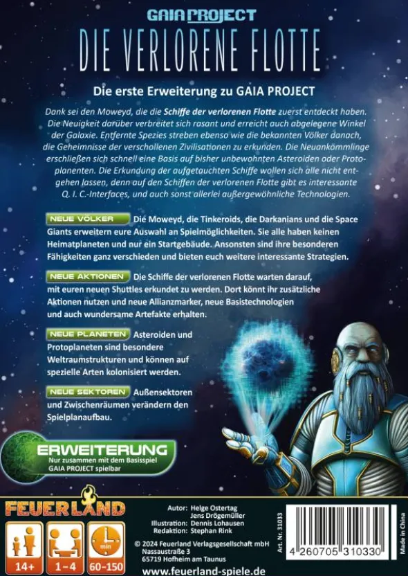 Gaia Project - Die verlorene Flotte (Erw.)