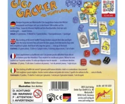Gigi Gacker am Würfelacker (international)