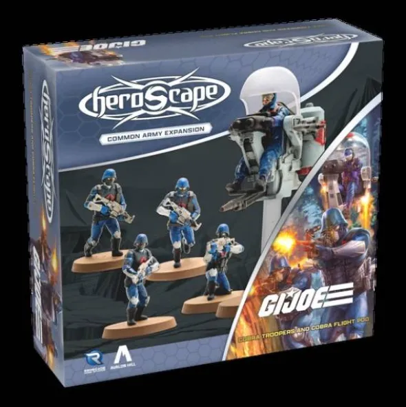 G.I. JOE Heroscape COBRA Troopers and COBRA Flight Pod Army (Exp.) (engl.)