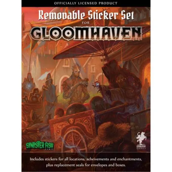 Gloomhaven - Removable Sticker Set 2nd. Edition (Exp.) (engl.)