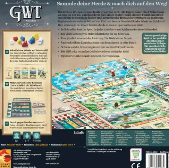 Great Western Trail: Neuseeland