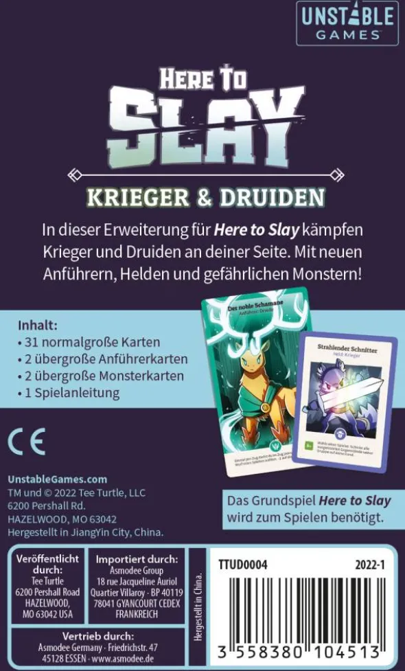 Here to Slay - Krieger & Druiden (Erw.)