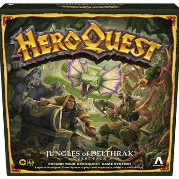 HeroQuest: Jungles of Delthrak Quest Pack (Exp.) (engl.)