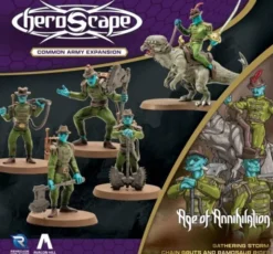 Heroscape Chain Gruts and Ramosaur Rider Army (Exp.) (engl.)