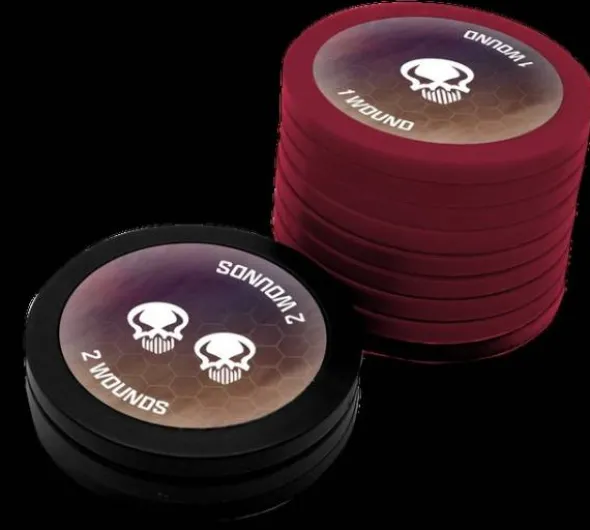 Heroscape Premium Wound Markers (Exp.) (engl.)
