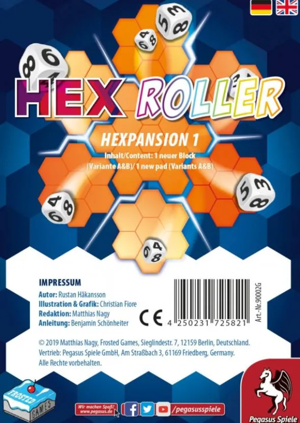 Hex Roller-Erweiterungsblock (Erw.)