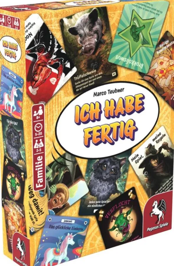 Ich habe fertig