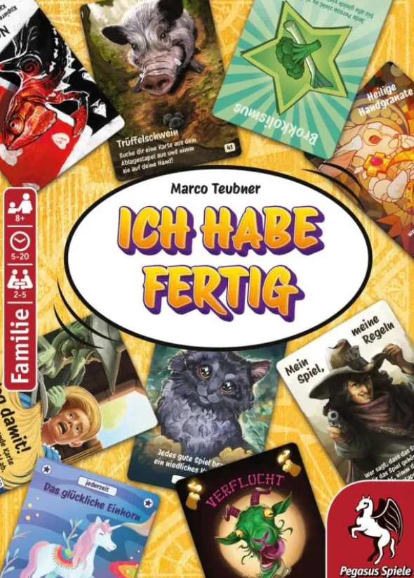 Ich habe fertig