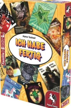 Ich habe fertig