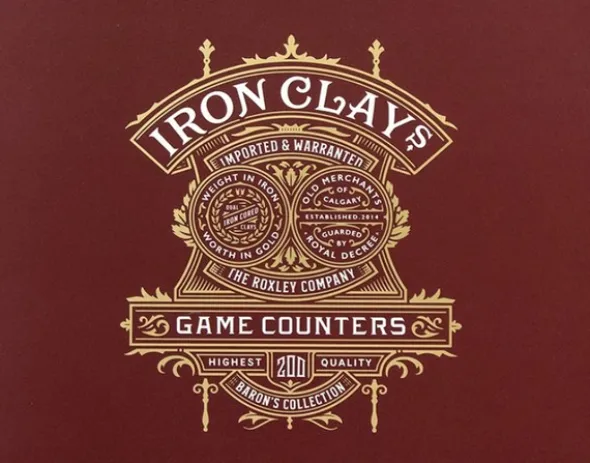 Iron Clays 200 Printed Box (engl.)