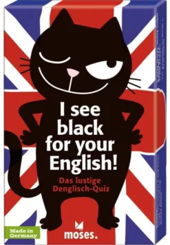 I see black for your English