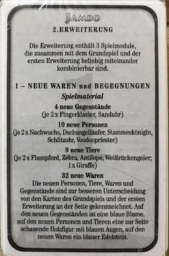 Jambo: 2. Erweiterung (Mini-Erw.)