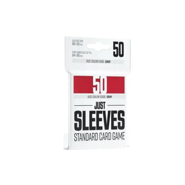 Just Sleeves – Standard Card Game Red 66mm x 92cm (50 Hüllen)