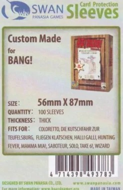 Kartenhüllen, 56mm x 87mm, 100 Stück, Premium