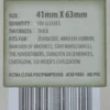 Kartenhüllen, 41mm x 63mm, 100 Stück, Premium