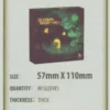 Kartenhüllen, 57mm x 110mm, 80 Stück, Premium