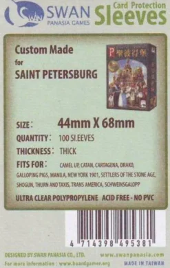 Kartenhüllen, 80mm x 122mm, 90 Stück, Premium