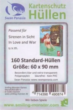 Kartenhüllen, 60mm x 90mm, 160 Stück, Standard