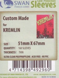 Kartenhüllen, 51mm x 67mm, 160 Stück, Standard