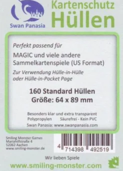Kartenhüllen, 64mm x 89mm, 160 Stück, Standard
