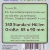 Kartenhüllen, 65mm x 90mm, 160 Stück, Standard