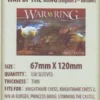 Kartenhüllen, 67mm x 120mm, 150 Stück, Standard