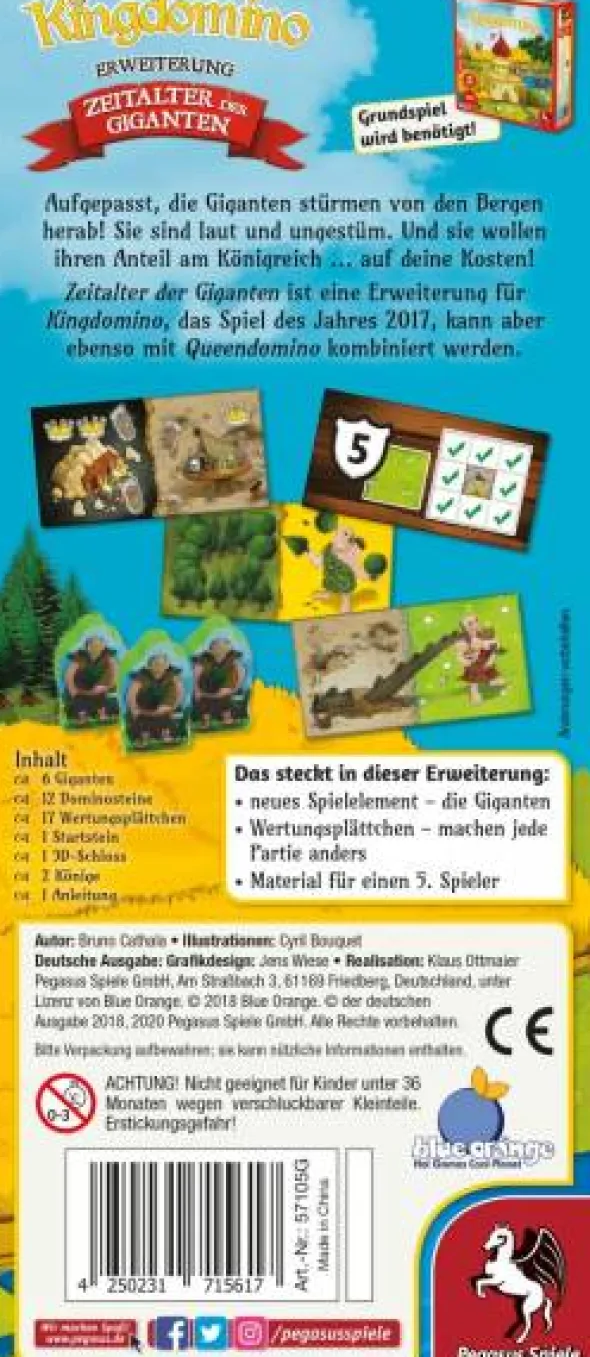 Kingdomino: Zeitalter der Giganten (Erw.)