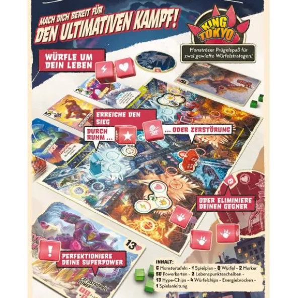 King of Tokyo Duell