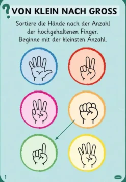 Klick Klack Klug - Kartenset Erstes Rechnen ab 5 Jahren