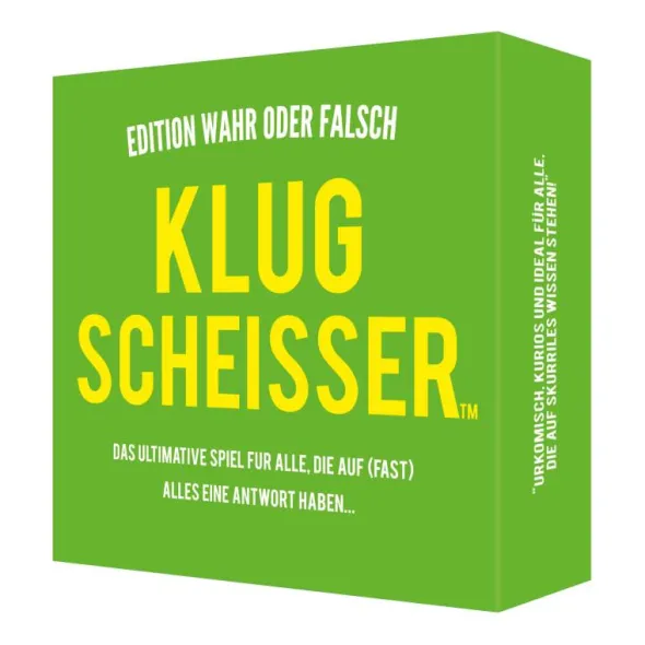 Klugscheisser - Wahr oder Falsch Edition