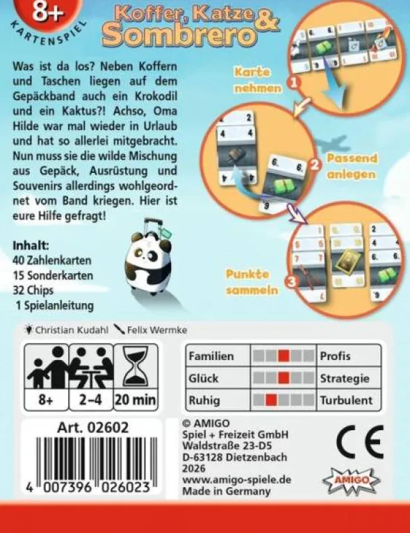 Koffer, Katze und Sombrero