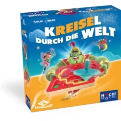 Kreisel durch die Welt