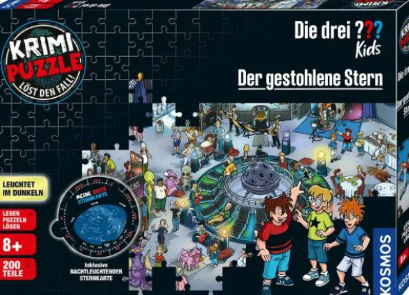 Krimipuzzle Die drei ??? Kids - Der gestohlene Stern