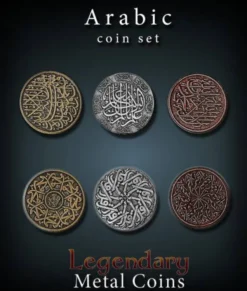Legendary Metall Münzen Set Arabisch