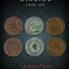 Legendary Metall Münzen Set Cthulhu