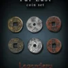 Legendary Metall Münzen Set Ferner Osten