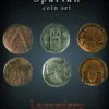 Legendary Metall Münzen Set Sparta