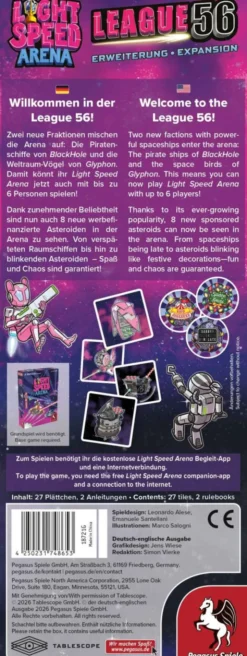Light Speed Arena: League 56 (deutsch/englisch) (Erw./Exp.)